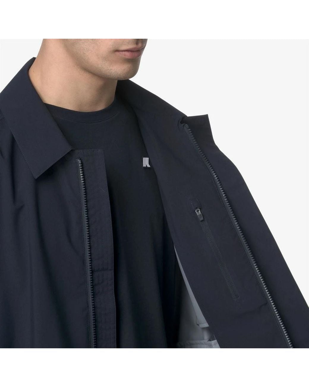 Rain Jackets K-Way de hombre de color Blue
