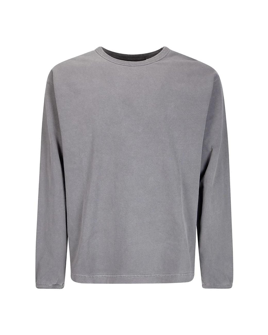 sunflower Gray Long Sleeve T-Shirts for men