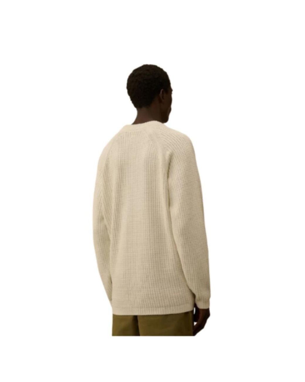 C P Company Natural Round-Neck Knitwear for men