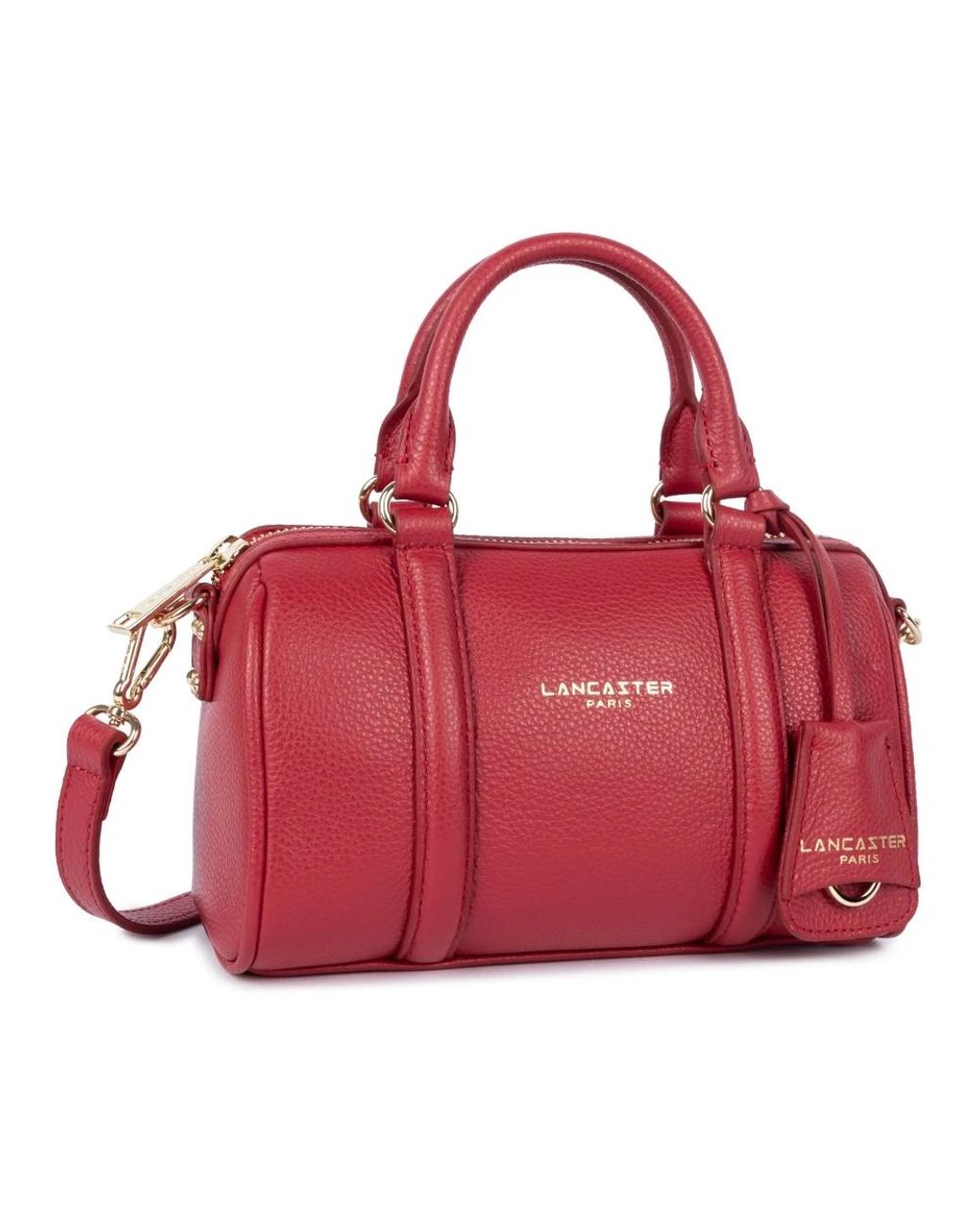 Handbags Lancaster de color Red