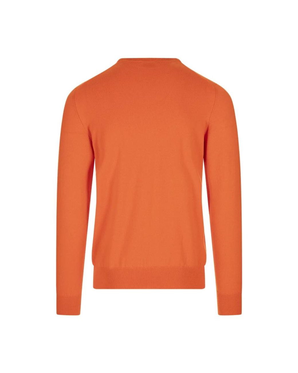 Fedeli Orange Cashmere Knitwear for men