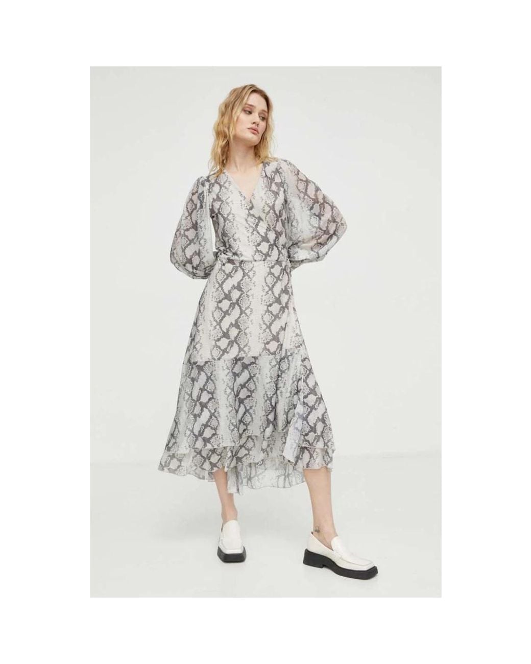 Midi Dresses Bruuns Bazaar de color Multicolor