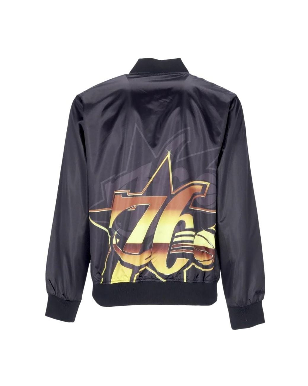 Mitchell & Ness Blue Bomber Jackets for men