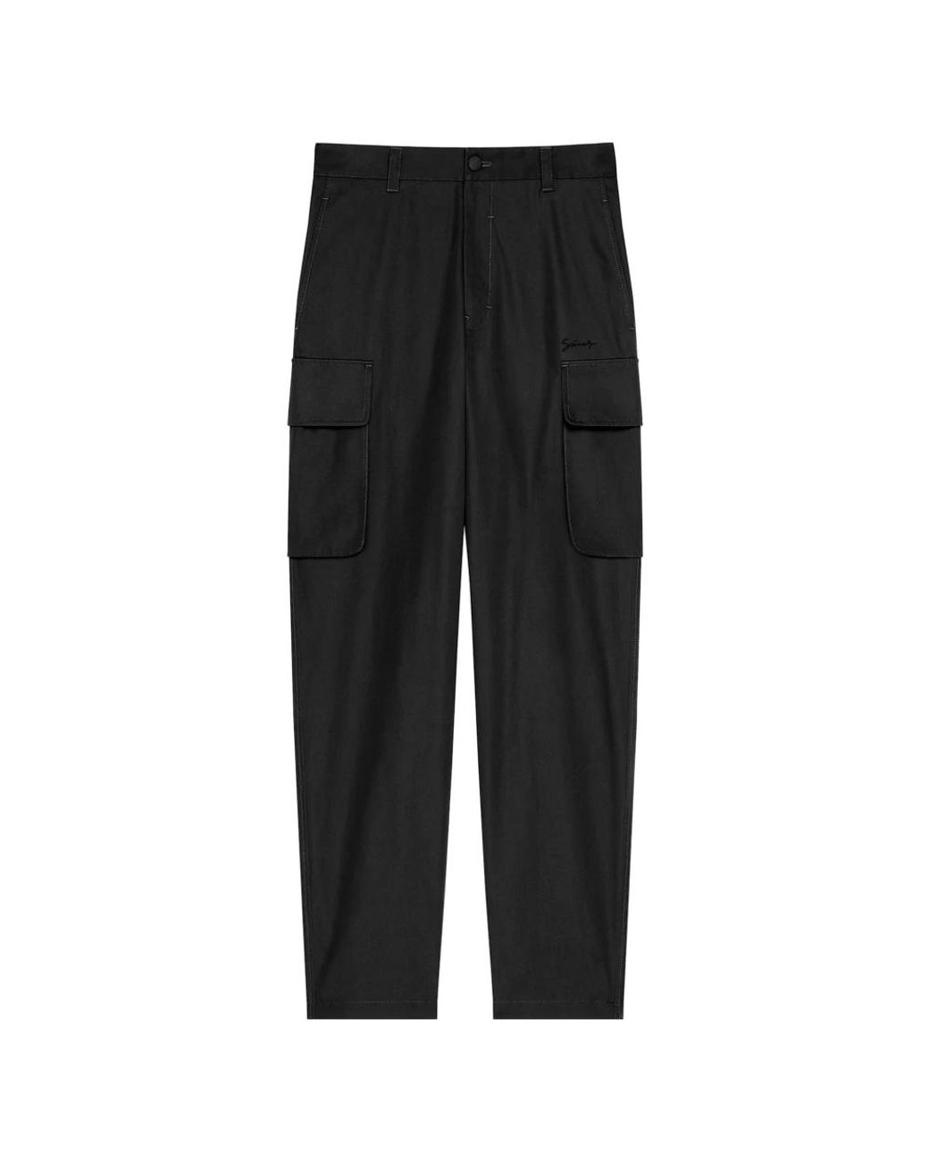Straight Trousers Givenchy de hombre de color Black