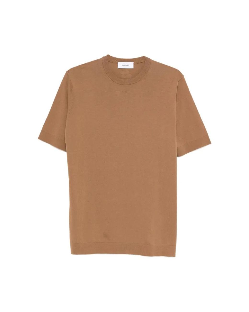 Lardini Brown Round-Neck Knitwear for men