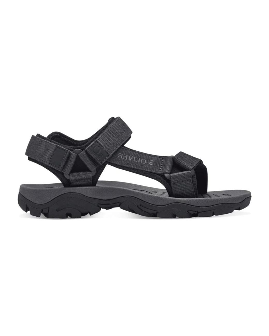 S.oliver Blue Flat Sandals for men