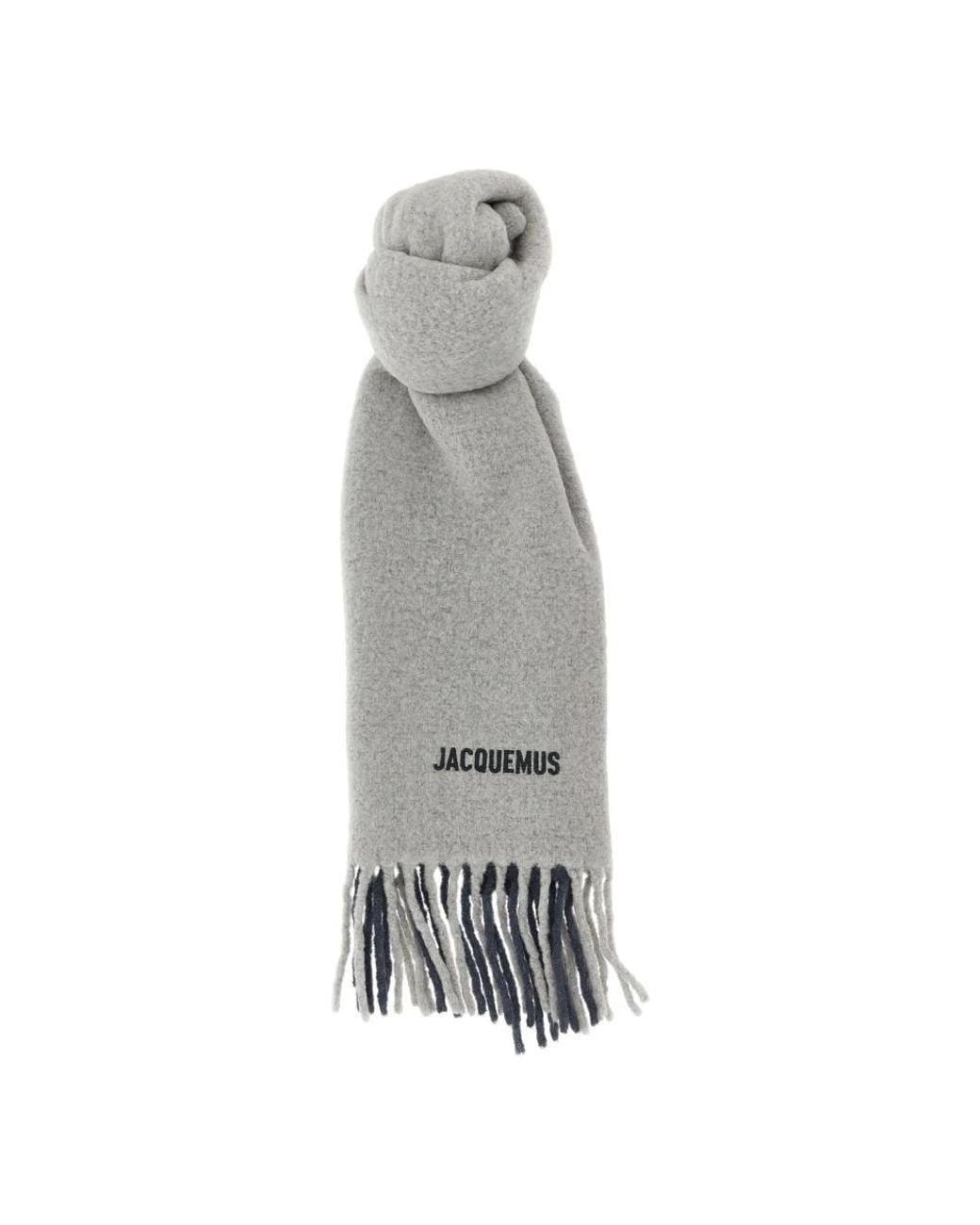 Jacquemus L Echarpe Moisson Schal in Gray für Herren