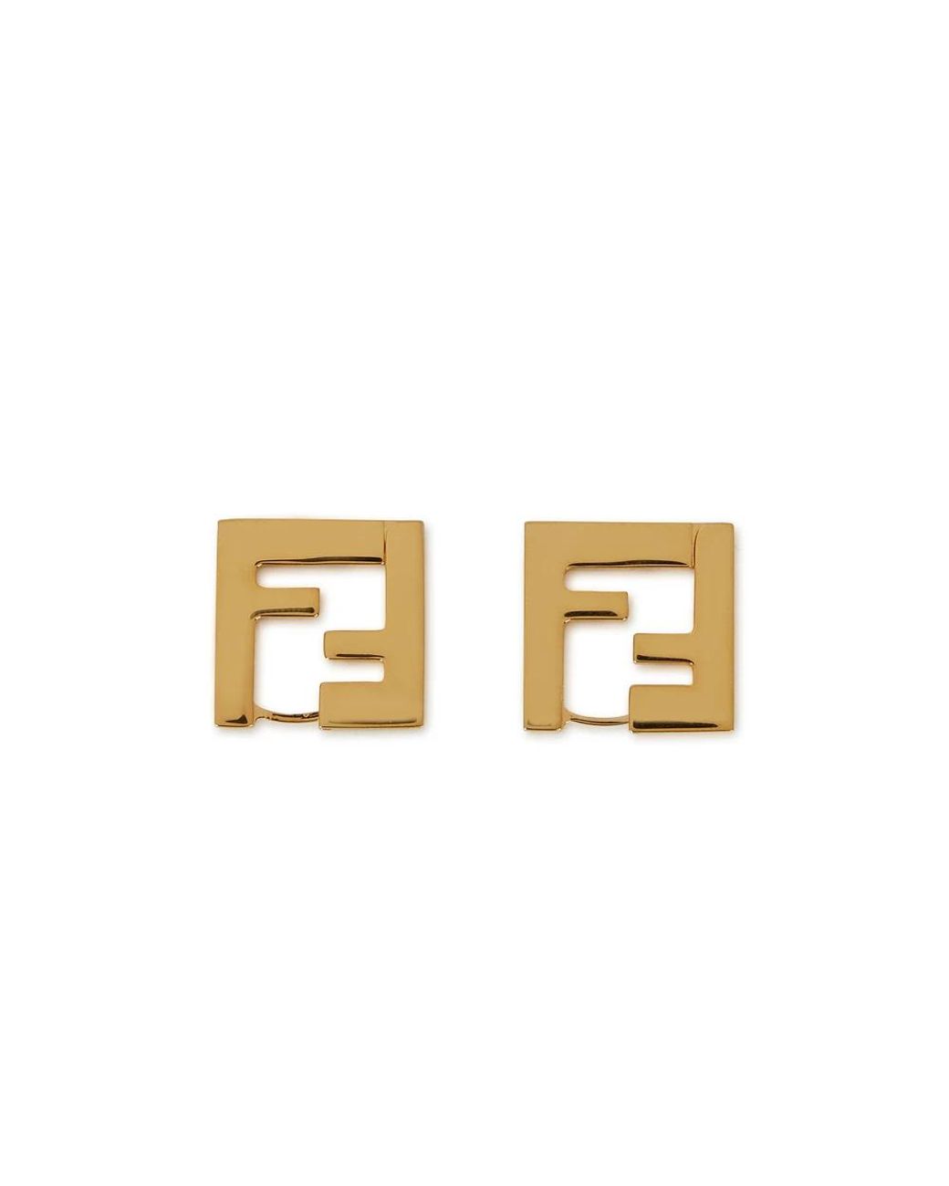 Fendi Metallic Earrings