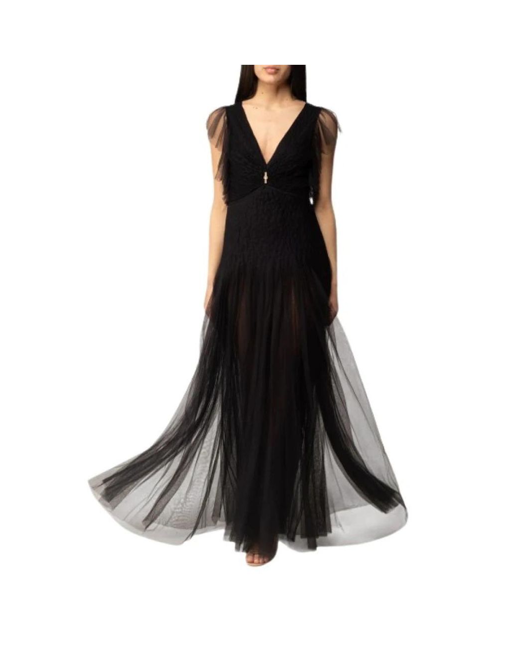 Elisabetta Franchi Black Gowns