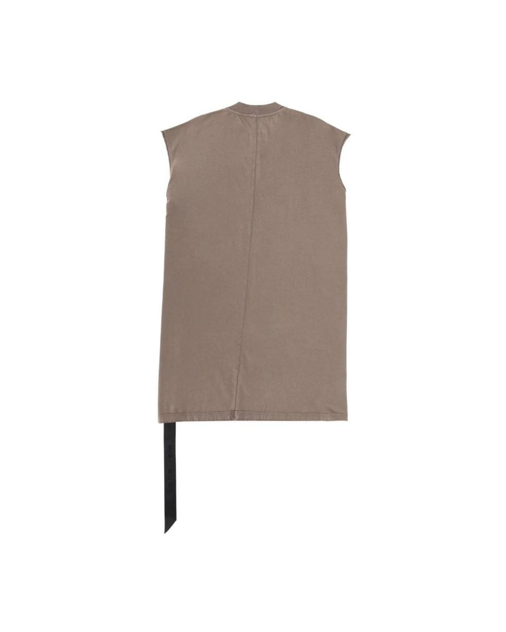 Rick Owens Brown Sleeveless Tops for men