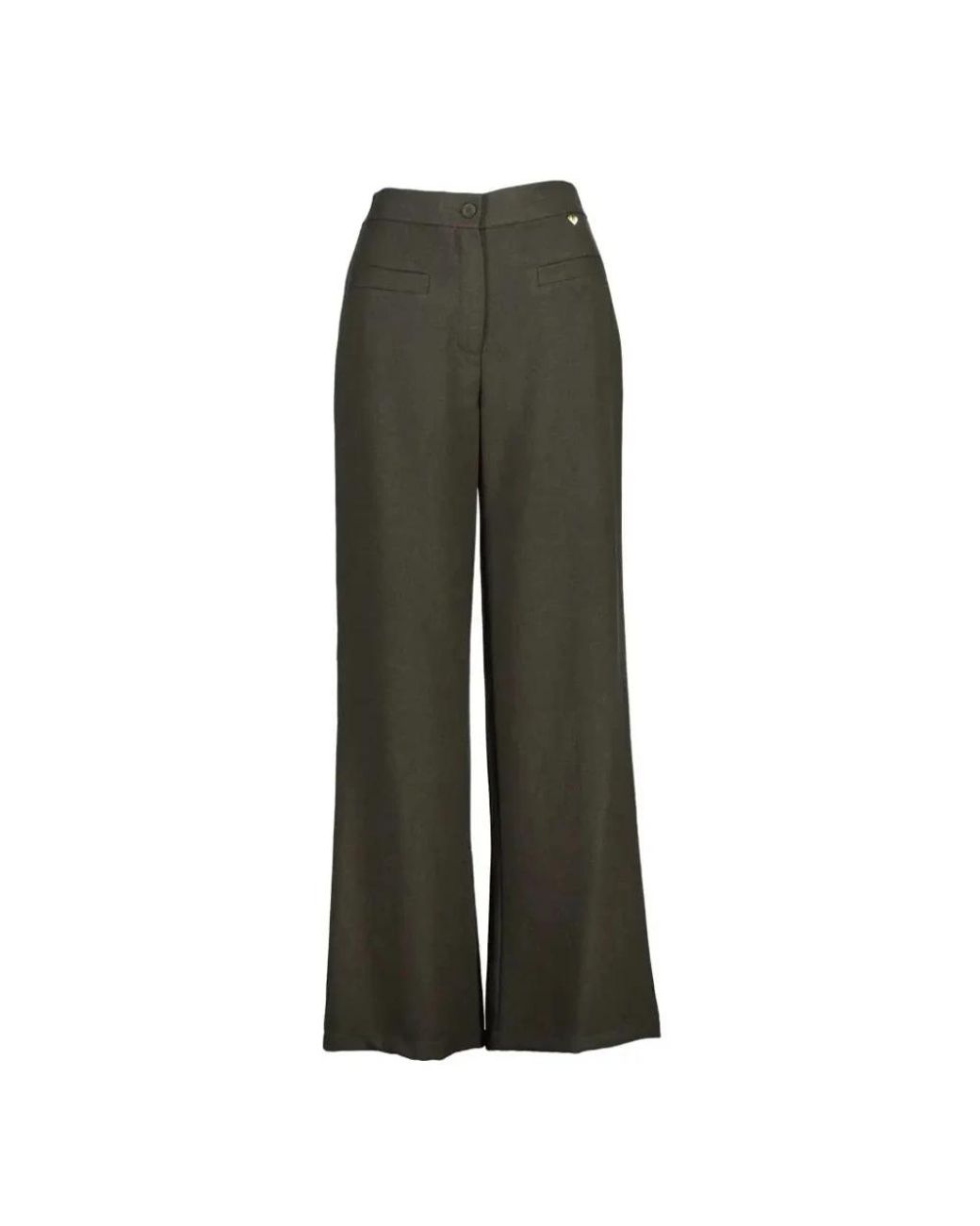 Amélie & Amélie Green Wide Trousers