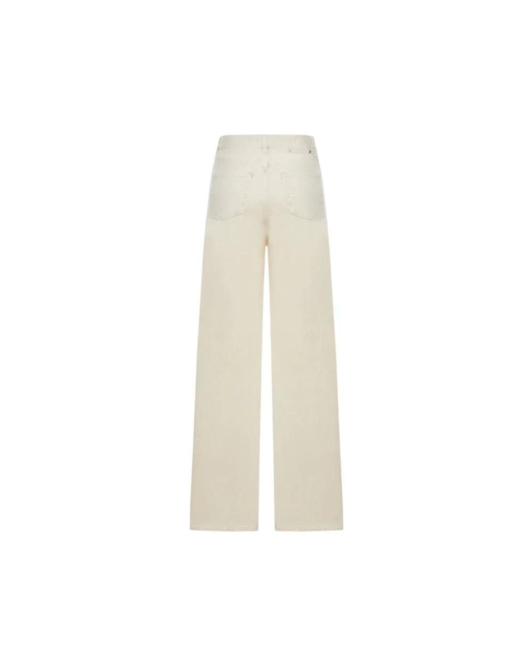 Golden Goose Deluxe Brand White Wide Jeans