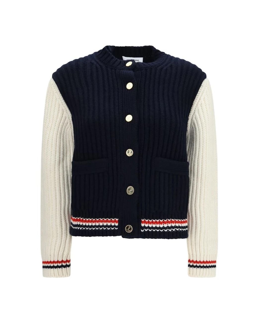 Cardigans di Thom Browne in Blue