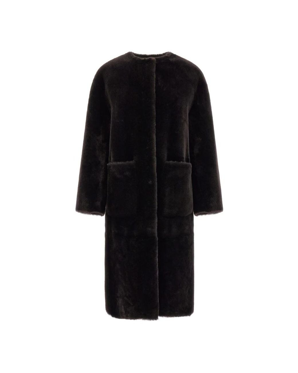 Blancha Black Faux Fur & Shearling Jackets