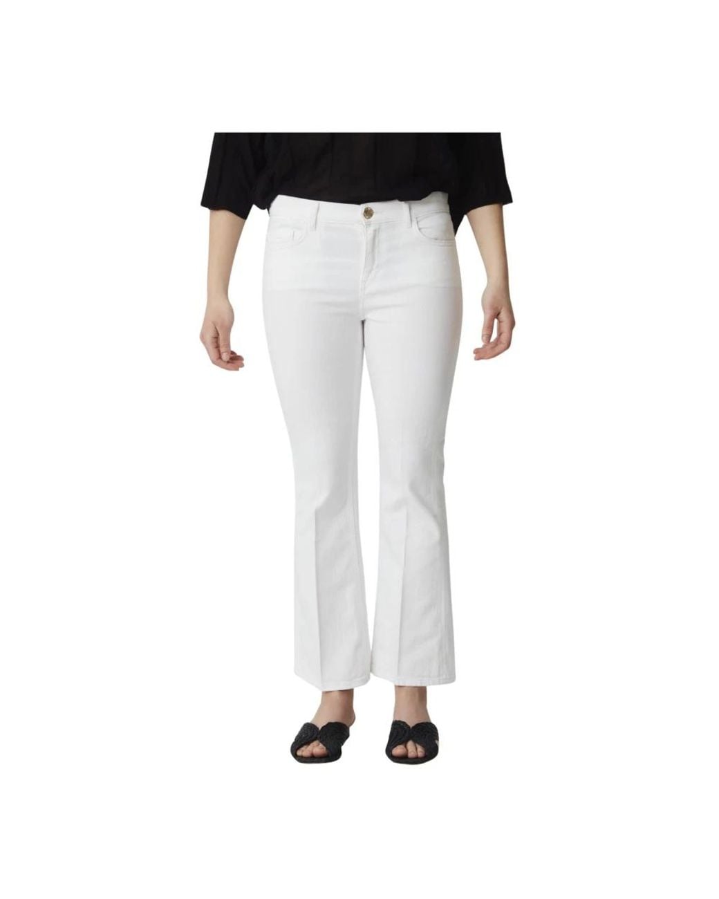 Pinko Black Bootcut Jeans