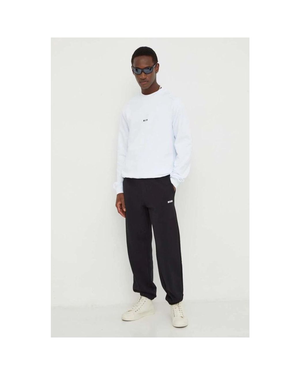 Sweatpants MSGM de hombre de color Blue