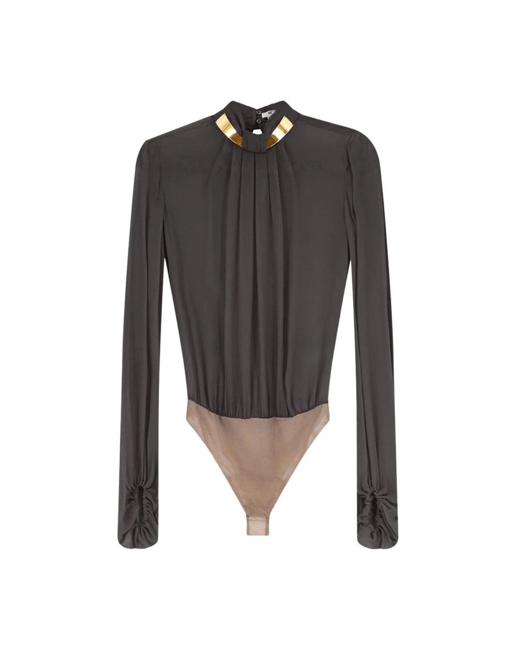 Elisabetta Franchi Gray Full-Body
