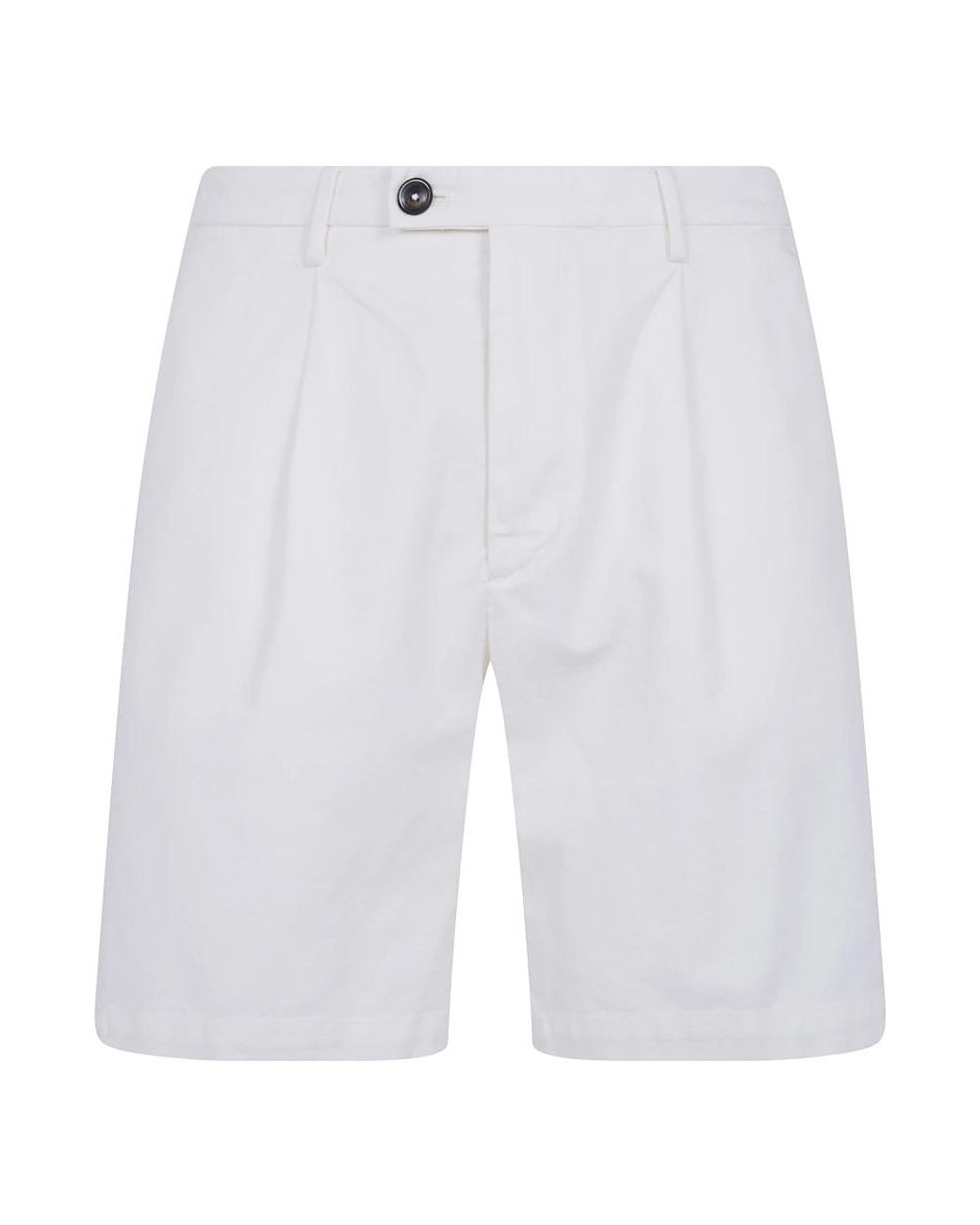 Michael Coal White Casual Shorts for men