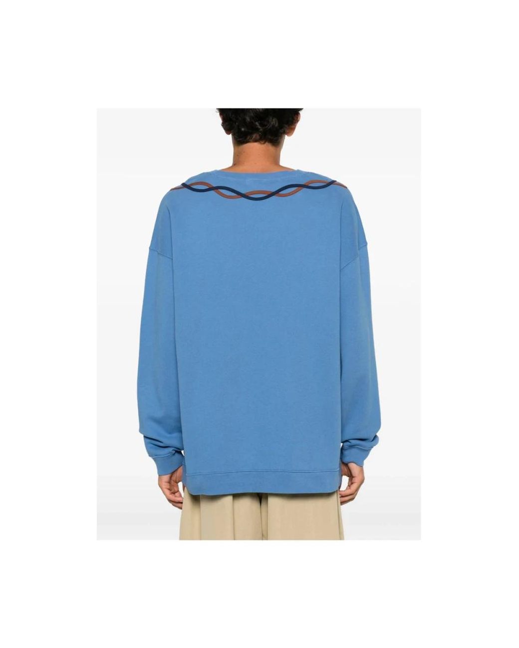 Bode Blue Sweatshirts for men