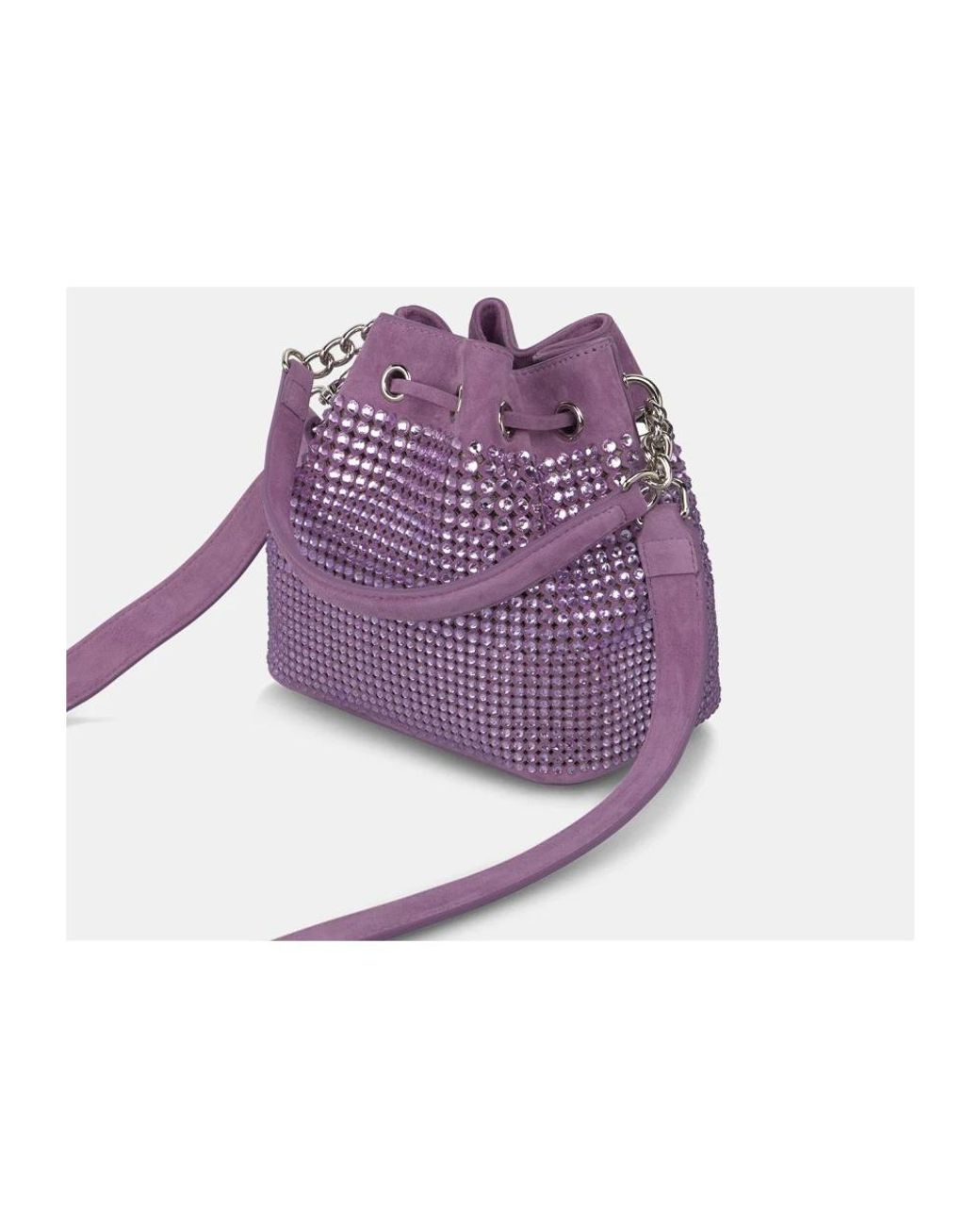 Alma En Pena. Purple Bucket Bags