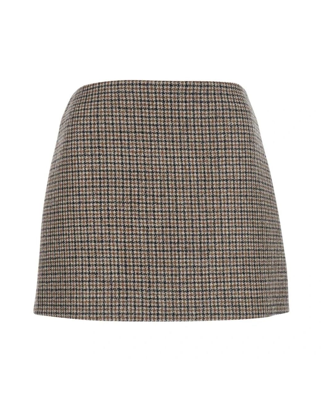 P.A.R.O.S.H. Gray Short Skirts