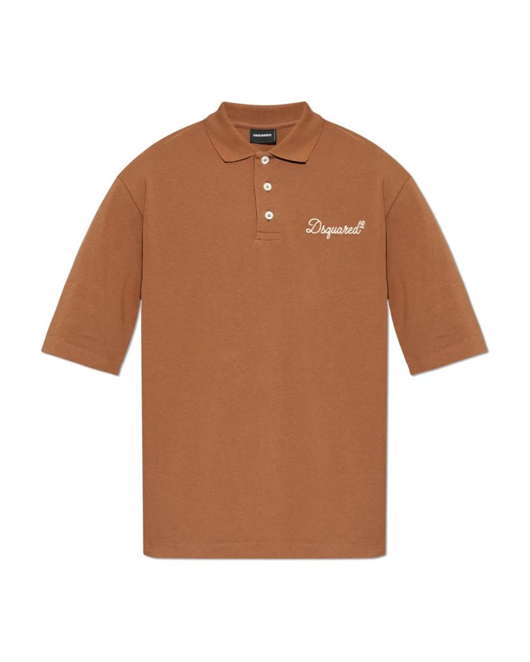 DSquared² Brown Polo Shirts for men
