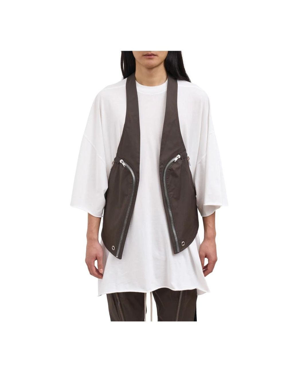 Rick Owens White Vests for men