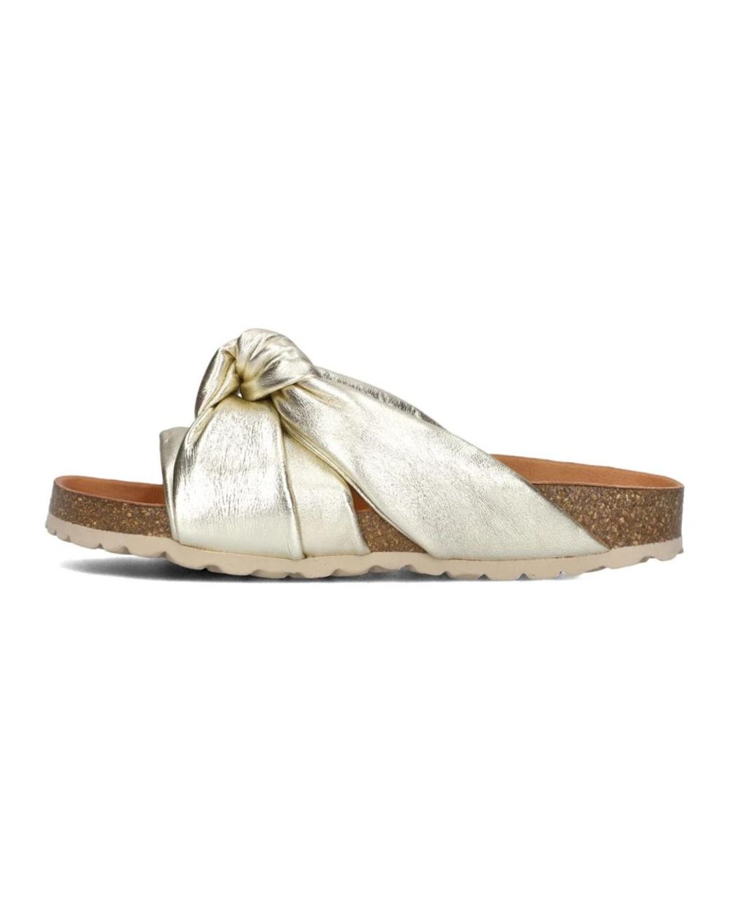 Verbenas Schoenen ,Geel ,Regenboog Slippers in het Yellow
