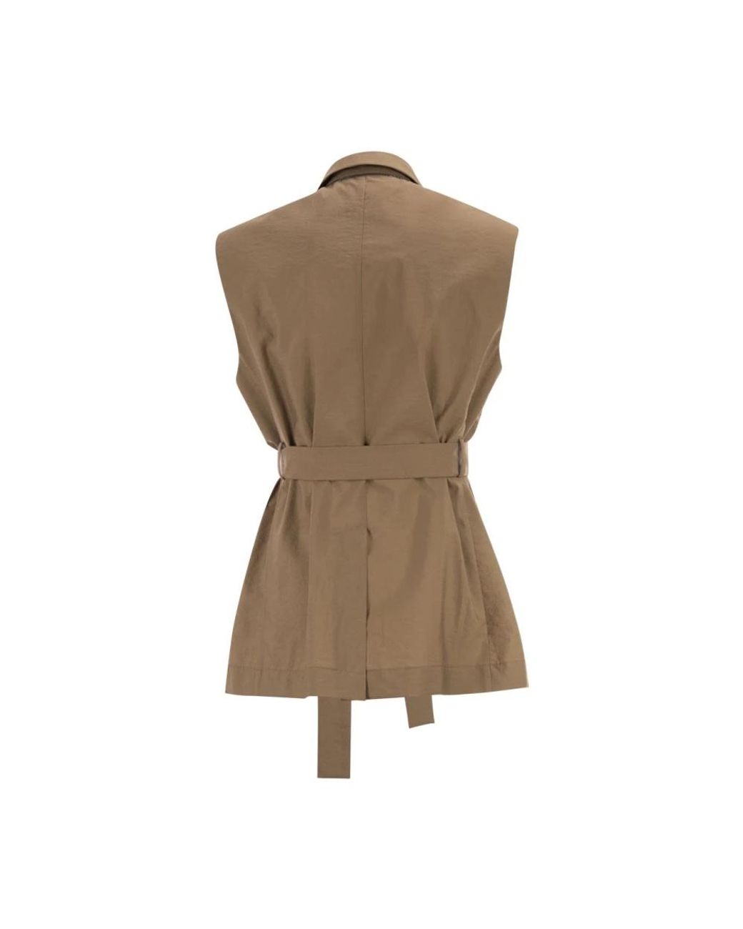 Brunello Cucinelli Natural Waistcoats