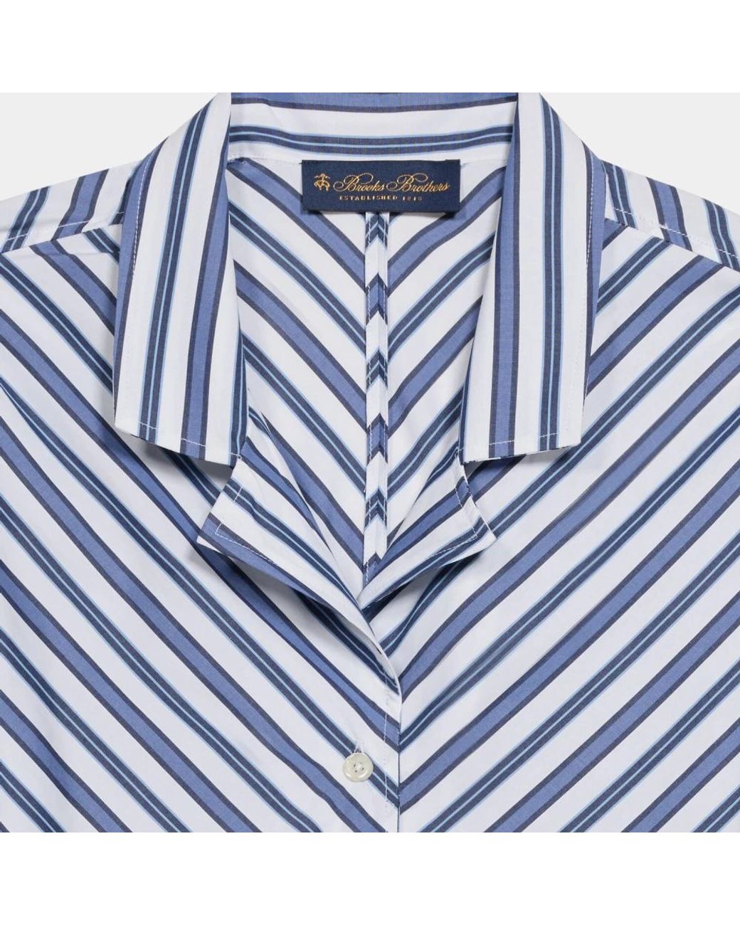 Brooks Brothers Blue Shirt Dresses