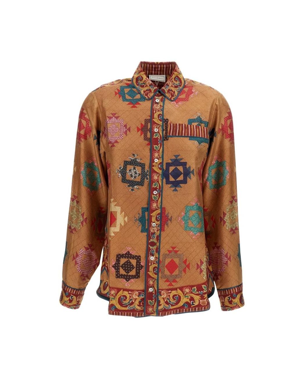 Pierre Louis Mascia Brown Shirts