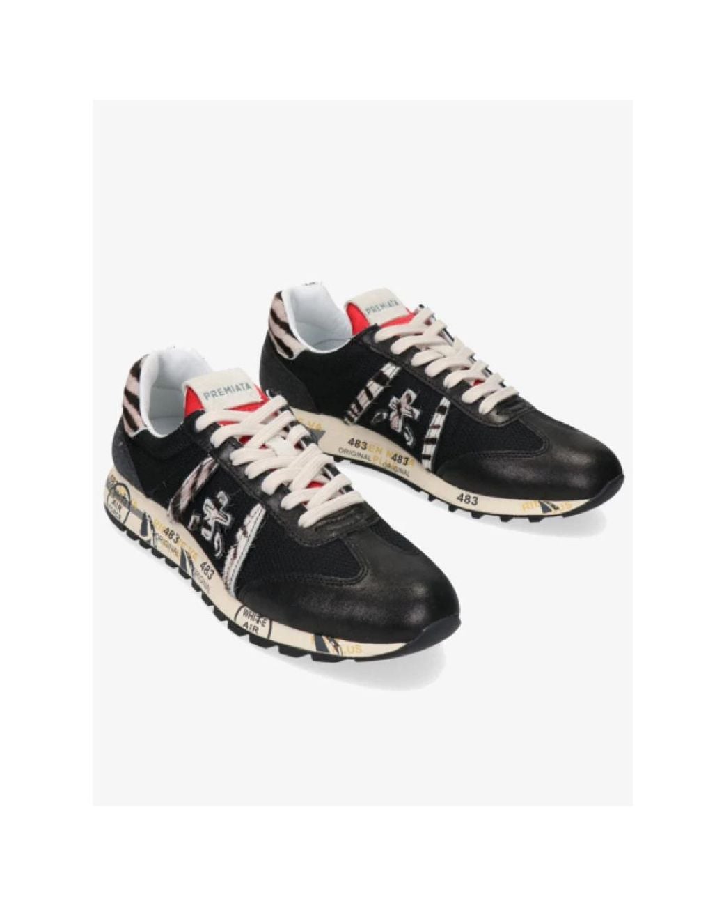 Premiata Black Sneakers