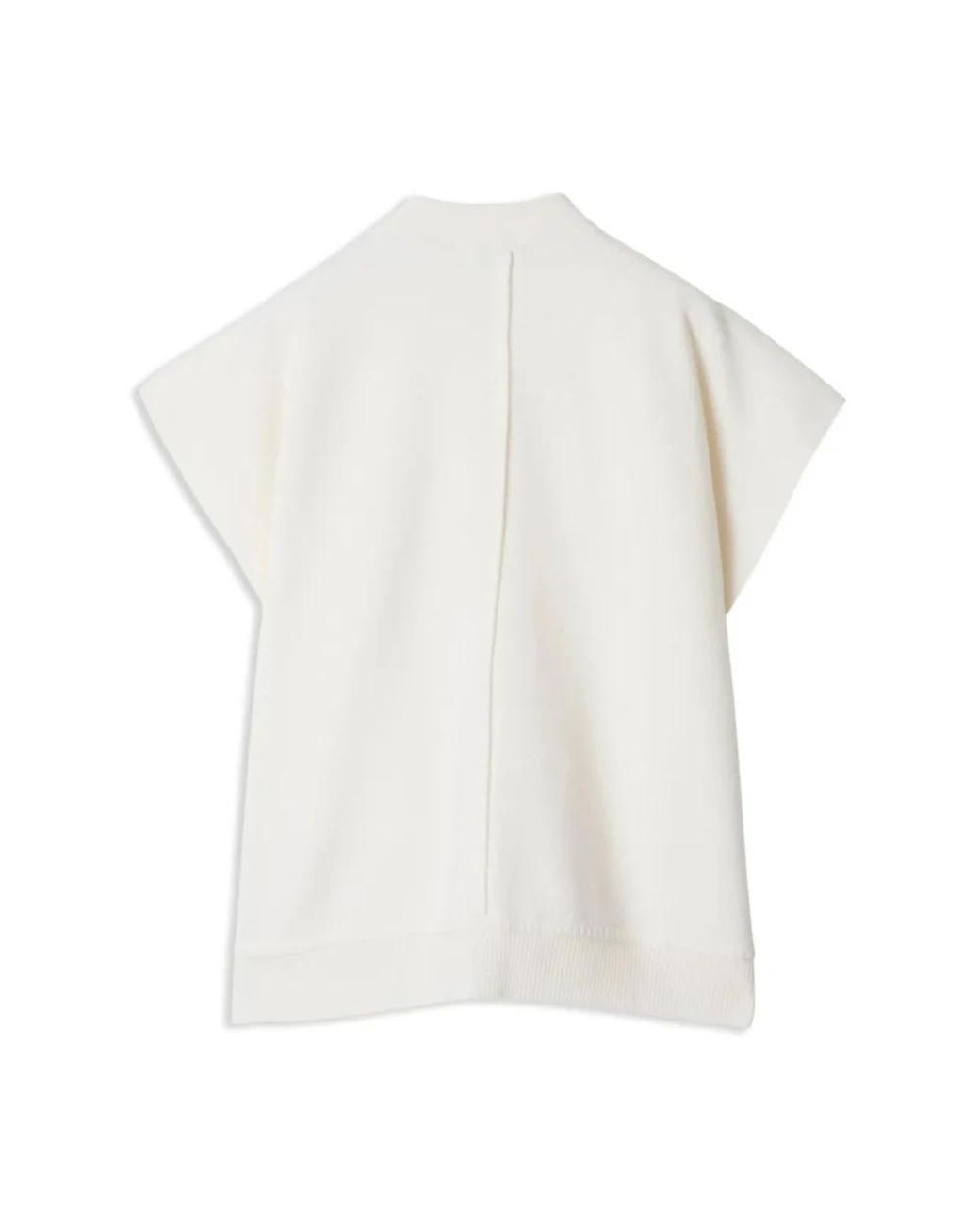 Burberry White Zip-Throughs
