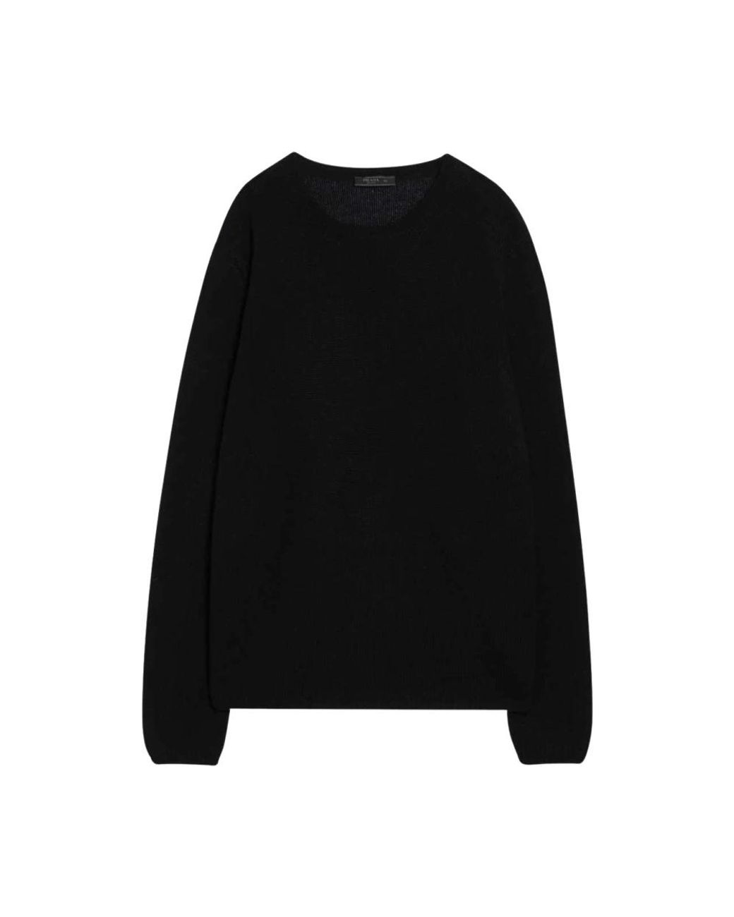 Prada May Issue Crewneck Sweaters in het Black voor heren