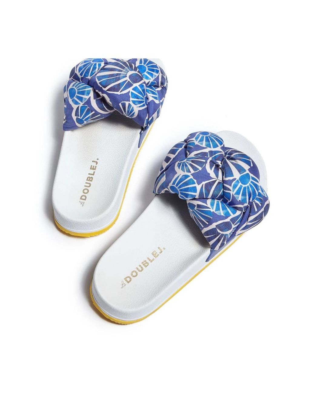 LaDoubleJ Multicolor Treccia Slides