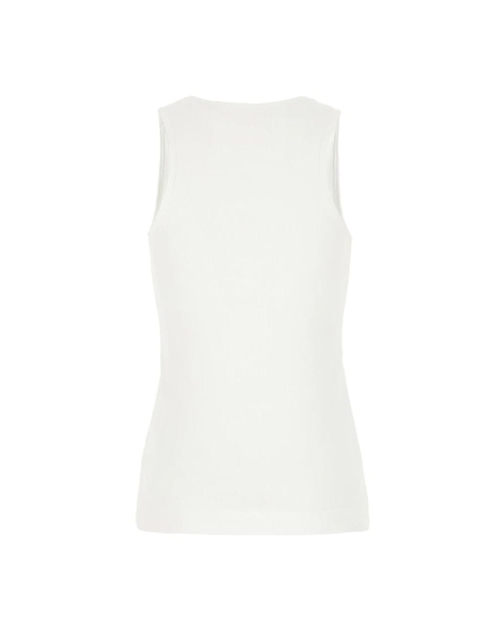Sleeveless Tops Givenchy de color White