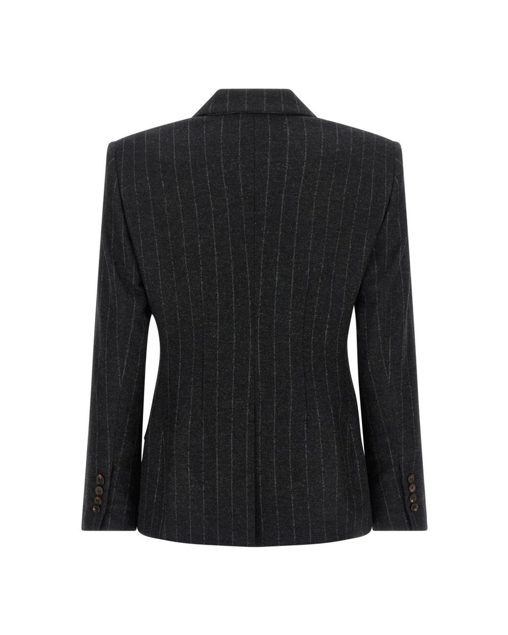 Brunello Cucinelli Black Blazers