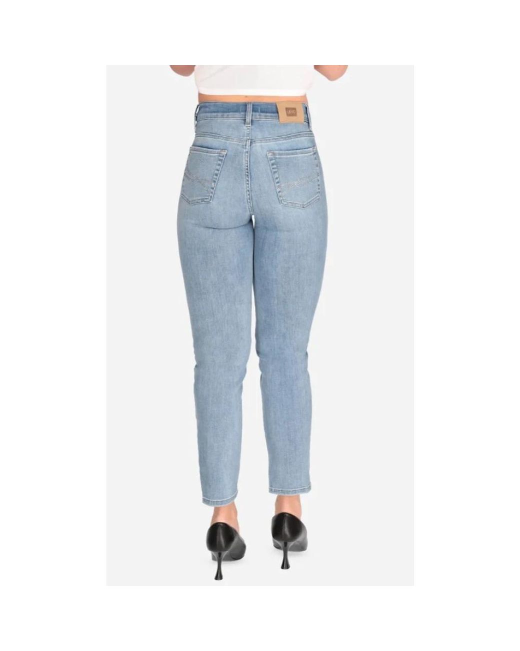 Liu Jo Blue Cropped Jeans