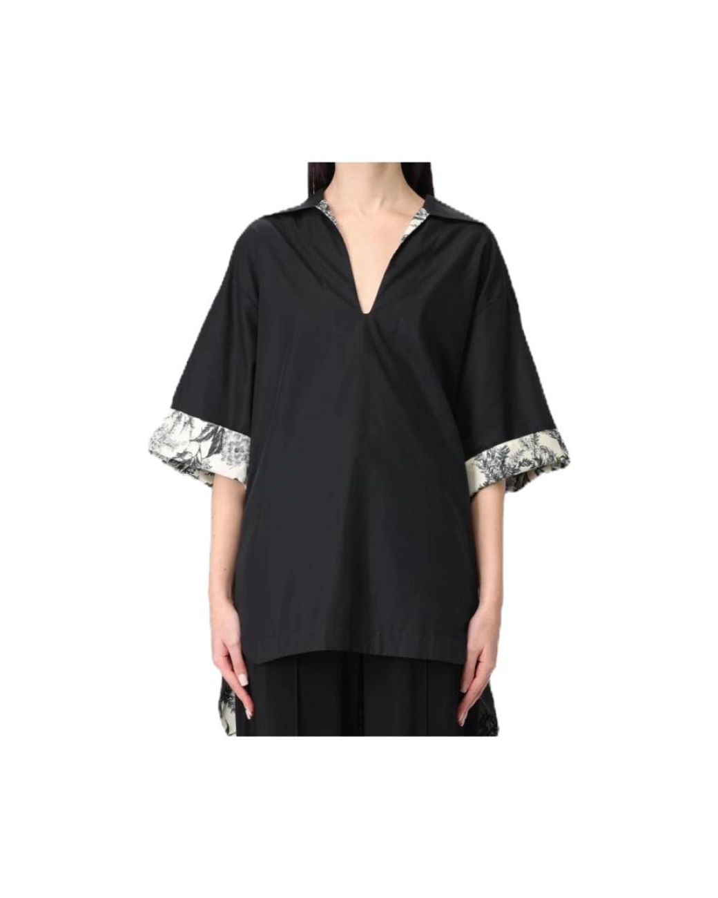 SIMONA CORSELLINI Black Blouses