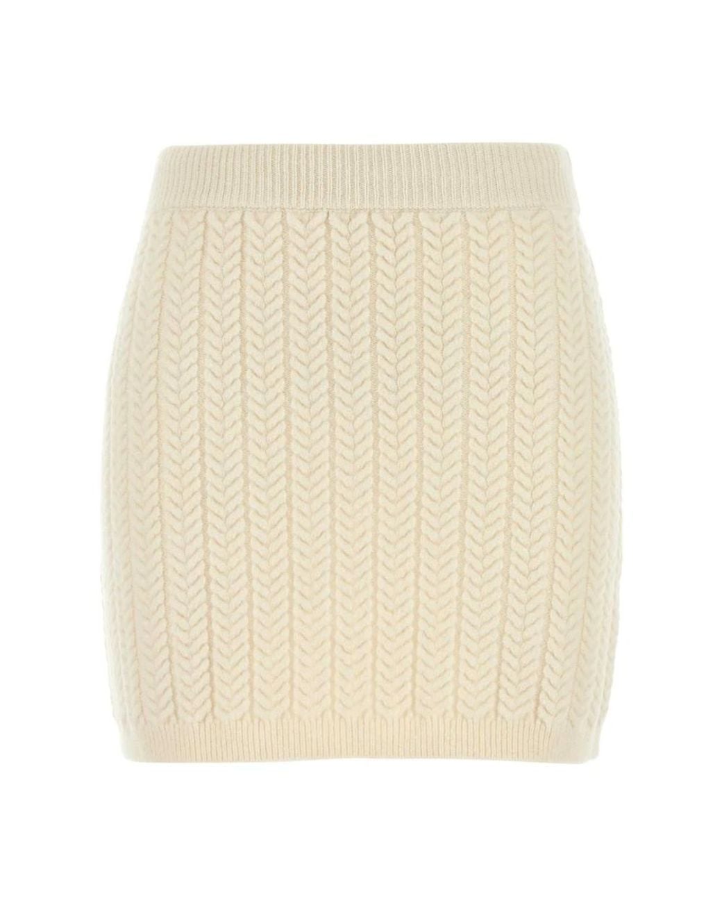 Sportmax Natural Short Skirts