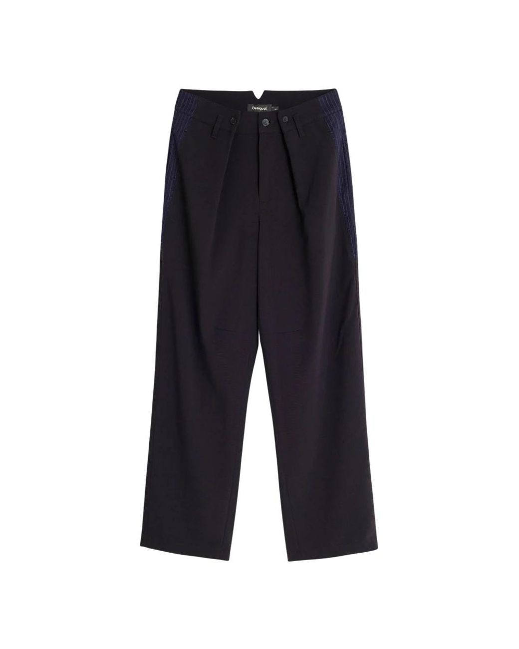 Desigual Blue Wide Trousers