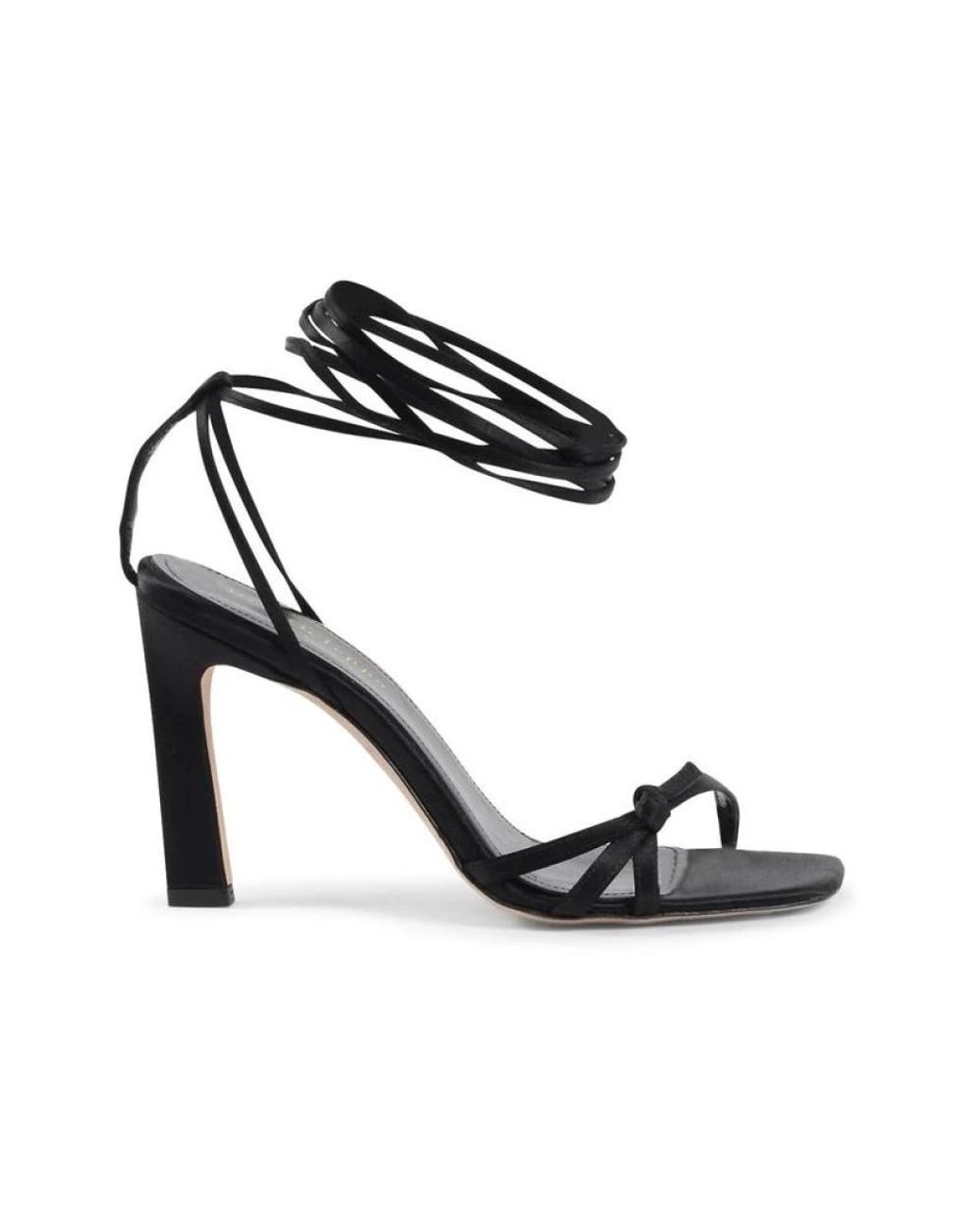 Dee Ocleppo Black High Heel Sandals