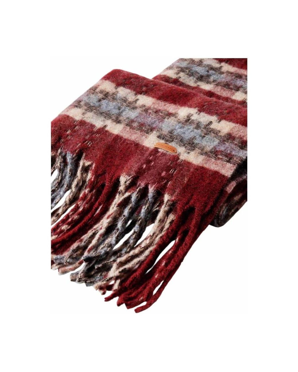 Pepe Jeans Red Winter Scarves