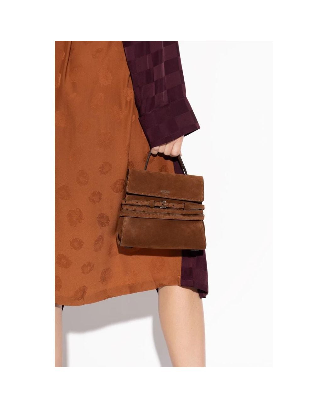 Moschino Brown Handbags