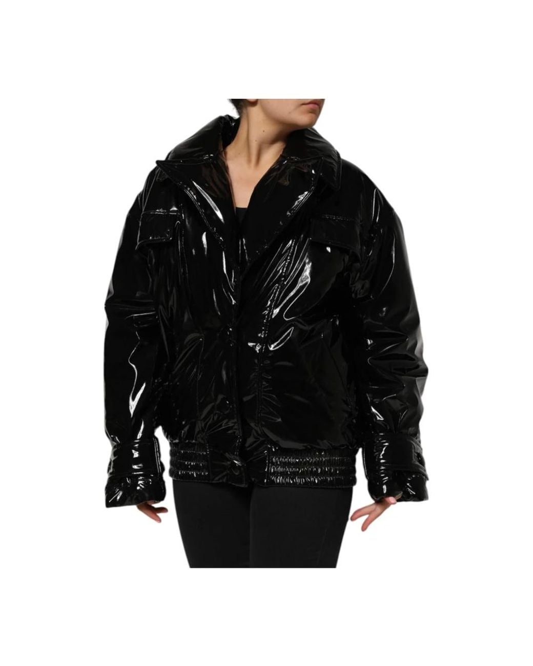 Dolce & Gabbana Black Winter Jackets