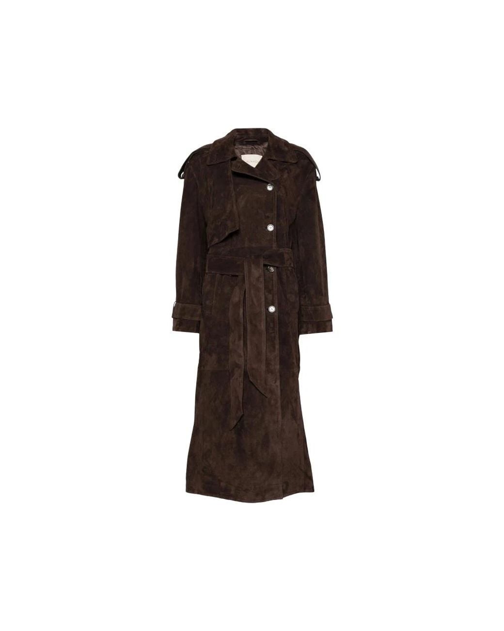 Almala Brown Trench Coats
