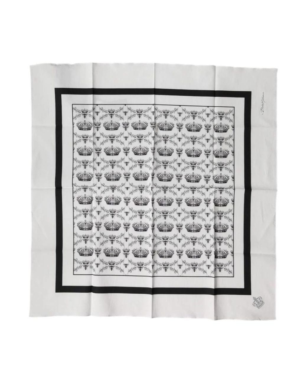 Dolce & Gabbana Black Scarves for men