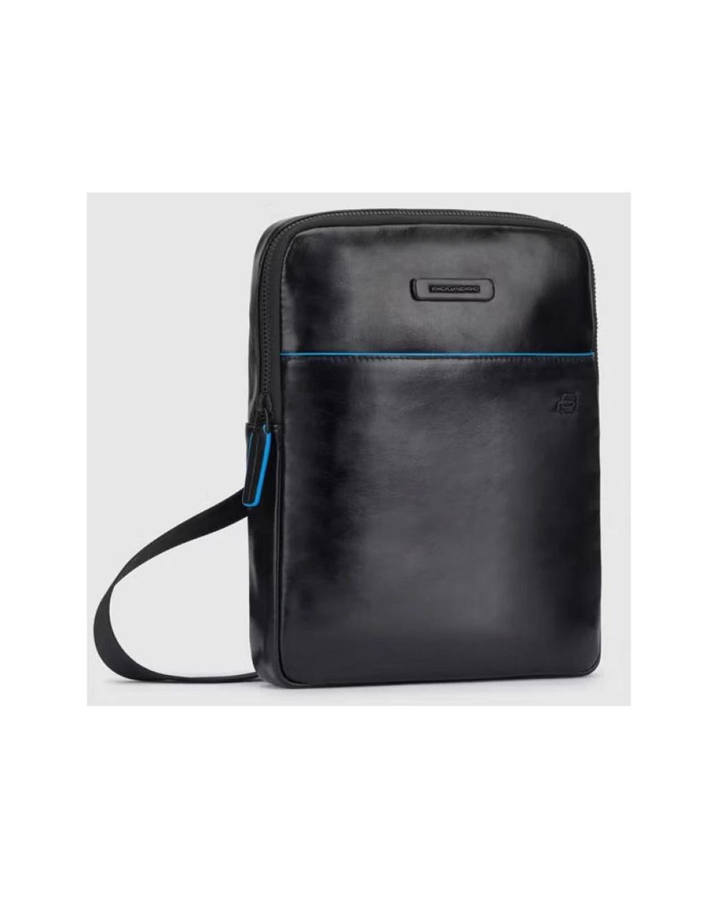 Piquadro Black Cross Body Messenger for men