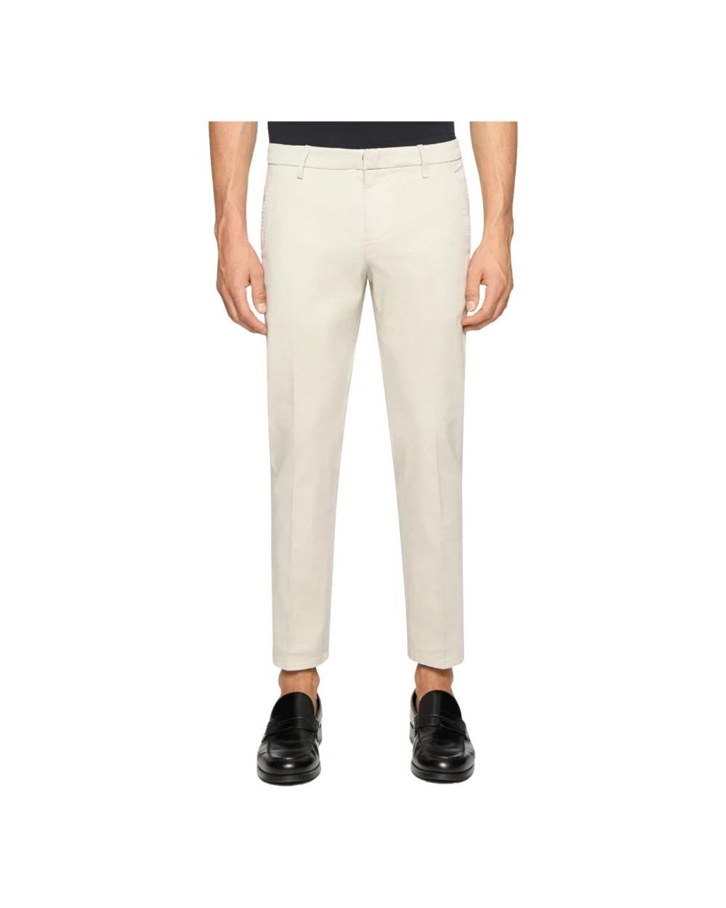 Dondup Natural Slim-Fit Trousers for men