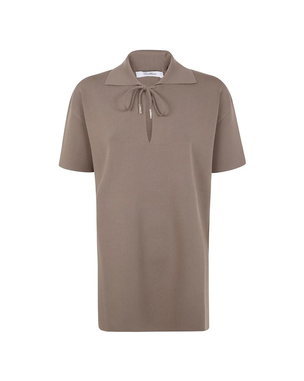 Max Mara Brown V-Neck Knitwear